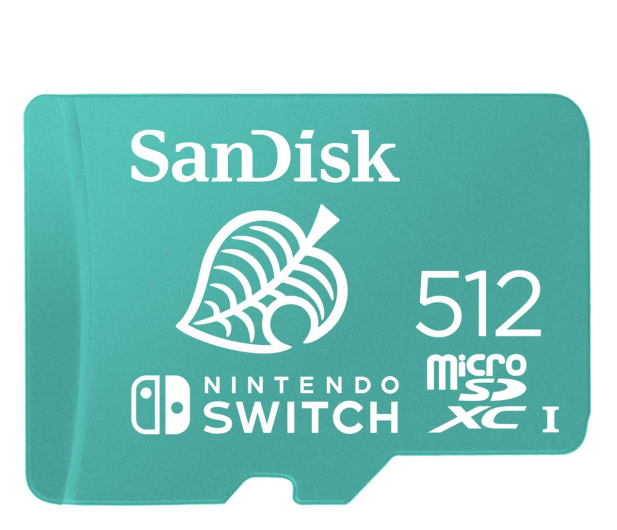 SANDISK Nintendo Switch microSDXC 512GB, 100/90 MB/s (V30, U3, C10, A1, UHS-1) - 673862 - zdjęcie